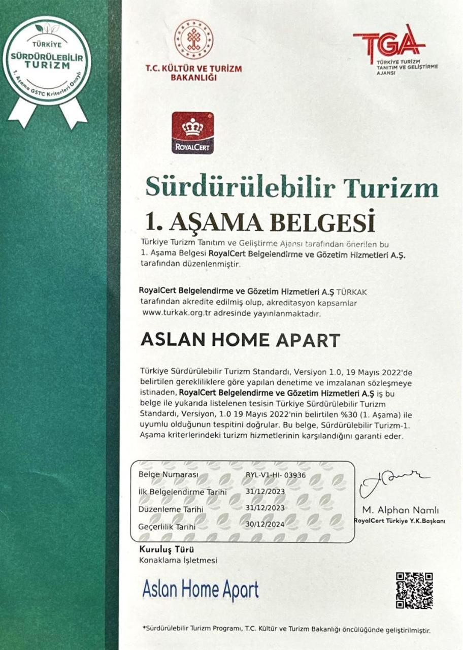 Aslan Home Apart Provincia di Provincia di Istanbul Esterno foto